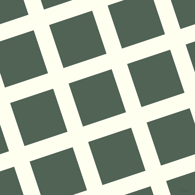18/108 degree angle diagonal checkered chequered lines, 54 pixel lines width, 150 pixel square size, Ivory and Mineral Green plaid checkered seamless tileable