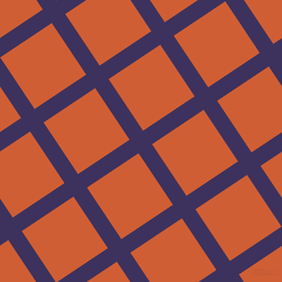 34/124 degree angle diagonal checkered chequered lines, 23 pixel line width, 88 pixel square size, Jacarta and Chilean Fire plaid checkered seamless tileable
