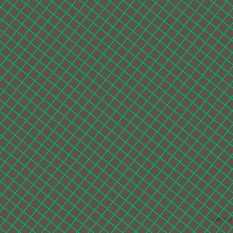51/141 degree angle diagonal checkered chequered lines, 2 pixel lines width, 16 pixel square size, Jade and Judge Grey plaid checkered seamless tileable