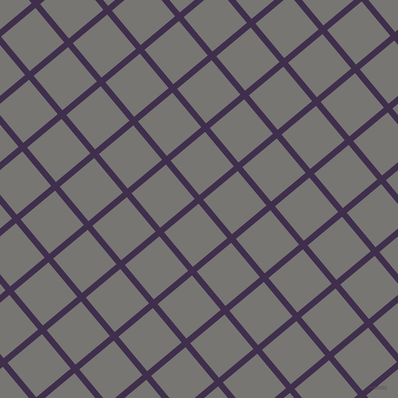 40/130 degree angle diagonal checkered chequered lines, 12 pixel line width, 89 pixel square size, Jagger and Dove Grey plaid checkered seamless tileable