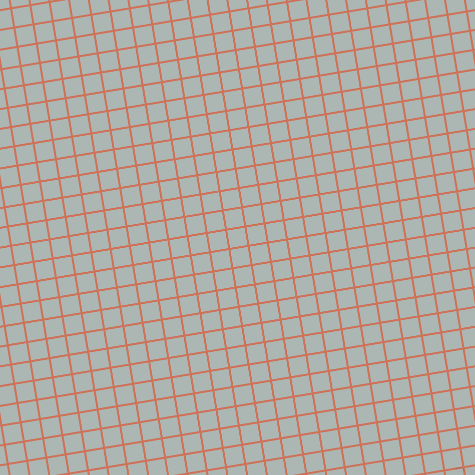 9/99 degree angle diagonal checkered chequered lines, 4 pixel lines width, 35 pixel square size, Japonica and Periglacial Blue plaid checkered seamless tileable