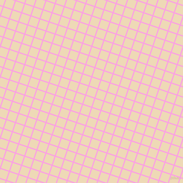 72/162 degree angle diagonal checkered chequered lines, 4 pixel line width, 29 pixel square size, Lavender Rose and Champagne plaid checkered seamless tileable