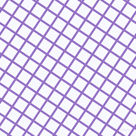 56/146 degree angle diagonal checkered chequered lines, 7 pixel lines width, 36 pixel square size, Lilac Bush and Ghost White plaid checkered seamless tileable
