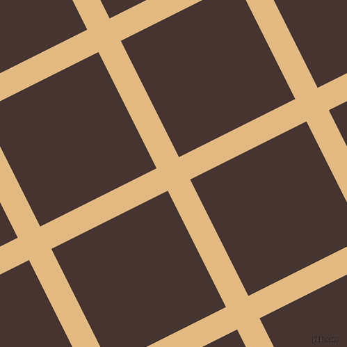 27/117 degree angle diagonal checkered chequered lines, 36 pixel lines width, 187 pixel square size, Maize and Rebel plaid checkered seamless tileable