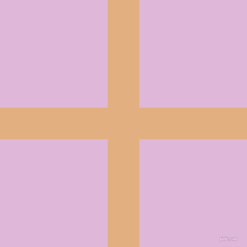 checkered chequered horizontal vertical lines, 63 pixel line width, 430 pixel square size, Manhattan and French Lilac plaid checkered seamless tileable