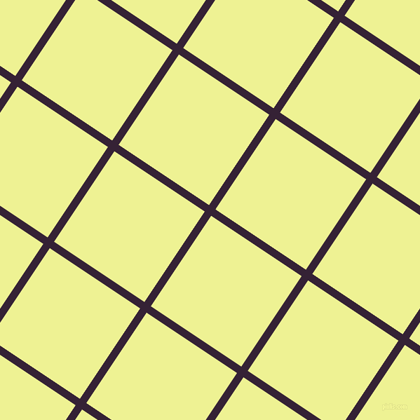 56/146 degree angle diagonal checkered chequered lines, 11 pixel lines width, 155 pixel square size, Mardi Gras and Jonquil plaid checkered seamless tileable