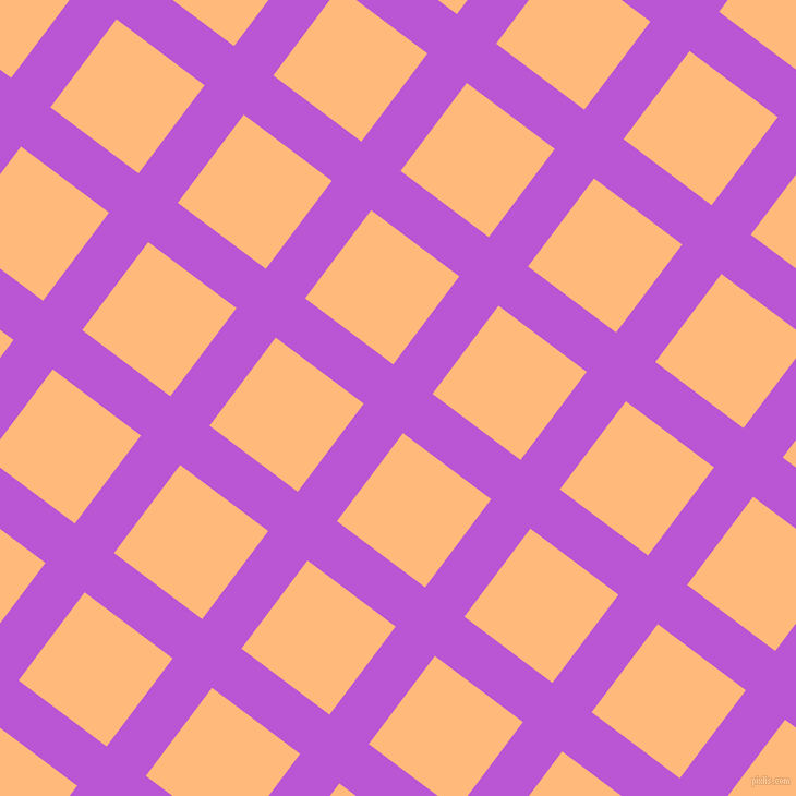 53/143 degree angle diagonal checkered chequered lines, 45 pixel lines width, 101 pixel square sizeMedium Orchid and Macaroni And Cheese plaid checkered seamless tileable
