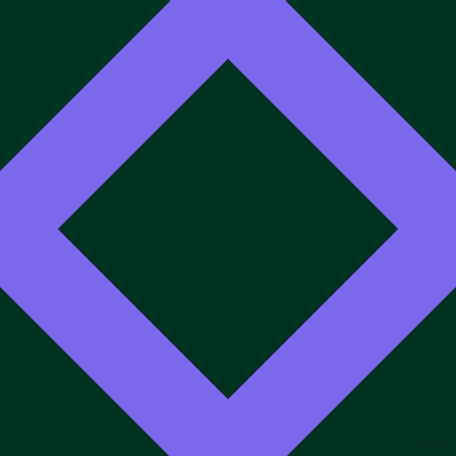45/135 degree angle diagonal checkered chequered lines, 118 pixel lines width, 348 pixel square size, Medium Slate Blue and Dark Green plaid checkered seamless tileable
