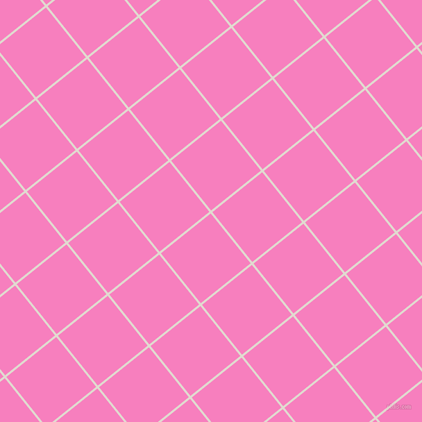 39/129 degree angle diagonal checkered chequered lines, 3 pixel line width, 92 pixel square size, Merino and Persian Pink plaid checkered seamless tileable