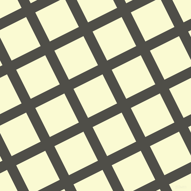 27/117 degree angle diagonal checkered chequered lines, 33 pixel lines width, 105 pixel square size, Merlin and Light Goldenrod Yellow plaid checkered seamless tileable