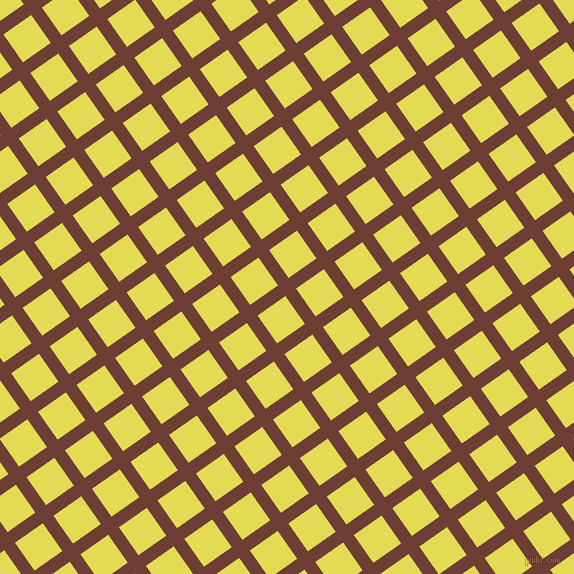 35/125 degree angle diagonal checkered chequered lines, 13 pixel lines width, 34 pixel square size, Metallic Copper and Manz plaid checkered seamless tileable