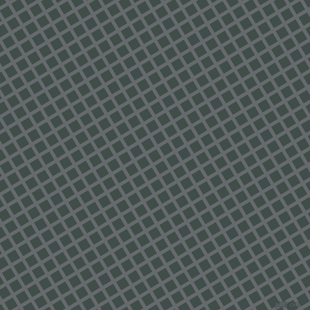 31/121 degree angle diagonal checkered chequered lines, 5 pixel lines width, 14 pixel square size, Mid Grey and Corduroy plaid checkered seamless tileable