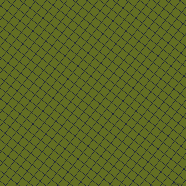 52/142 degree angle diagonal checkered chequered lines, 2 pixel line width, 29 pixel square size, Midnight Express and Fiji Green plaid checkered seamless tileable