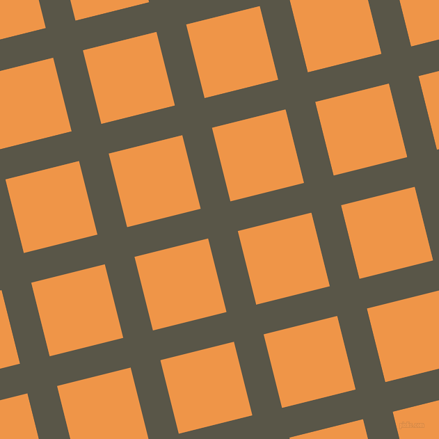 14/104 degree angle diagonal checkered chequered lines, 44 pixel lines width, 109 pixel square size, Millbrook and Sea Buckthorn plaid checkered seamless tileable