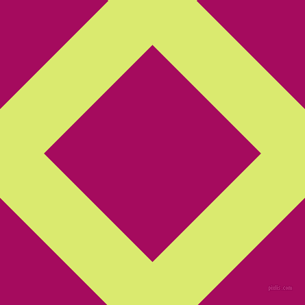 45/135 degree angle diagonal checkered chequered lines, 91 pixel line width, 224 pixel square size, Mindaro and Jazzberry Jam plaid checkered seamless tileable