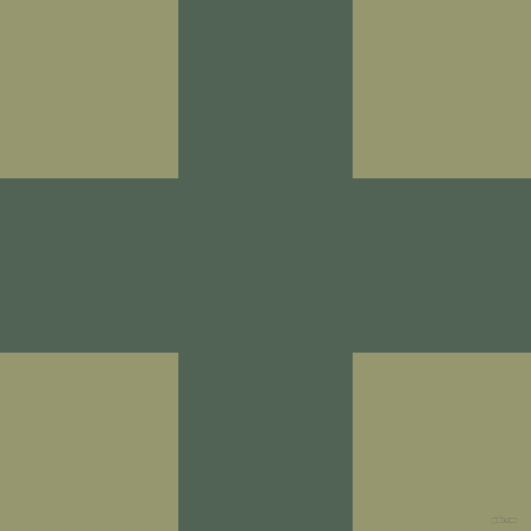 checkered chequered horizontal vertical lines, 254 pixel line width, 520 pixel square size, Mineral Green and Malachite Green plaid checkered seamless tileable