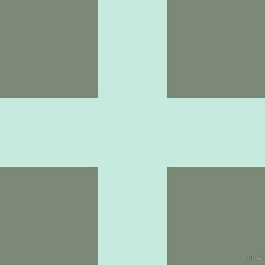 checkered chequered horizontal vertical lines, 135 pixel lines width, 380 pixel square size, Mint Tulip and Spanish Green plaid checkered seamless tileable
