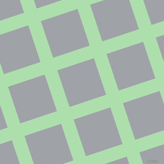 18/108 degree angle diagonal checkered chequered lines, 43 pixel lines width, 125 pixel square size, Moss Green and Grey Chateau plaid checkered seamless tileable