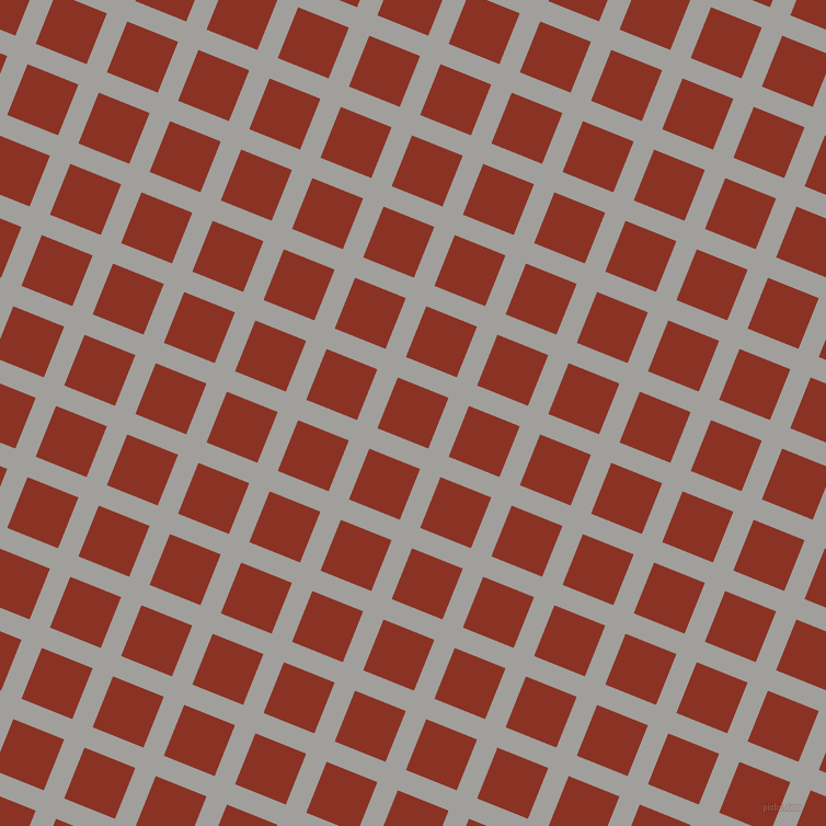 68/158 degree angle diagonal checkered chequered lines, 20 pixel lines width, 50 pixel square sizeMountain Mist and Burnt Umber plaid checkered seamless tileable