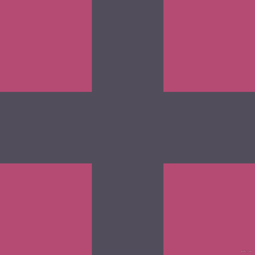 checkered chequered horizontal vertical lines, 232 pixel line width, 595 pixel square size, Mulled Wine and Royal Heath plaid checkered seamless tileable