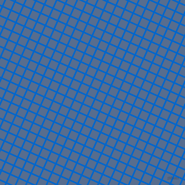 66/156 degree angle diagonal checkered chequered lines, 5 pixel line width, 25 pixel square size, Navy Blue and Kashmir Blue plaid checkered seamless tileable