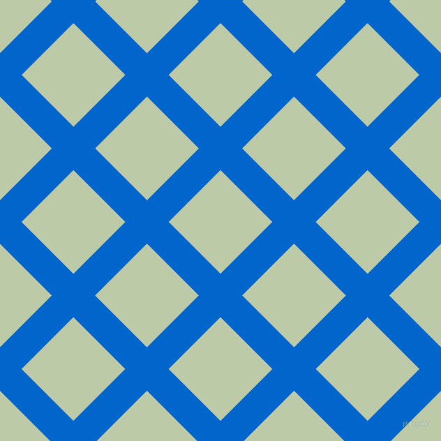 45/135 degree angle diagonal checkered chequered lines, 44 pixel lines width, 105 pixel square size, Navy Blue and Pale Leaf plaid checkered seamless tileable