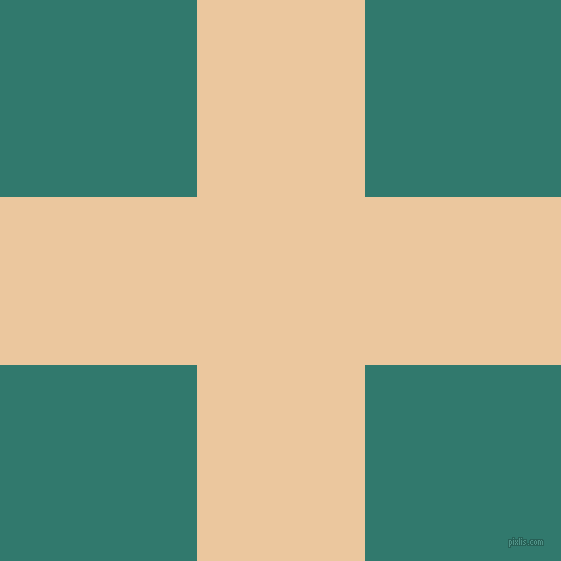 checkered chequered horizontal vertical lines, 168 pixel lines width, 393 pixel square size, New Tan and Genoa plaid checkered seamless tileable