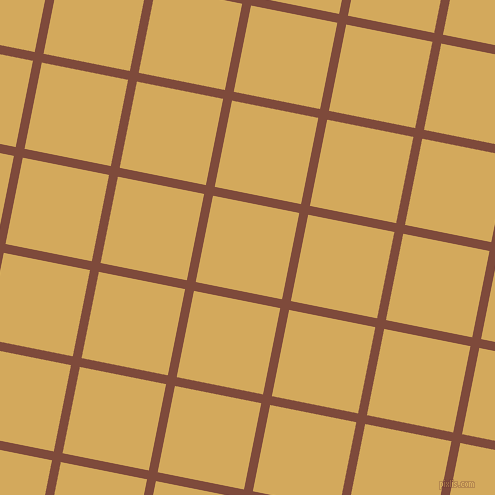 79/169 degree angle diagonal checkered chequered lines, 9 pixel lines width, 88 pixel square size, Nutmeg and Apache plaid checkered seamless tileable