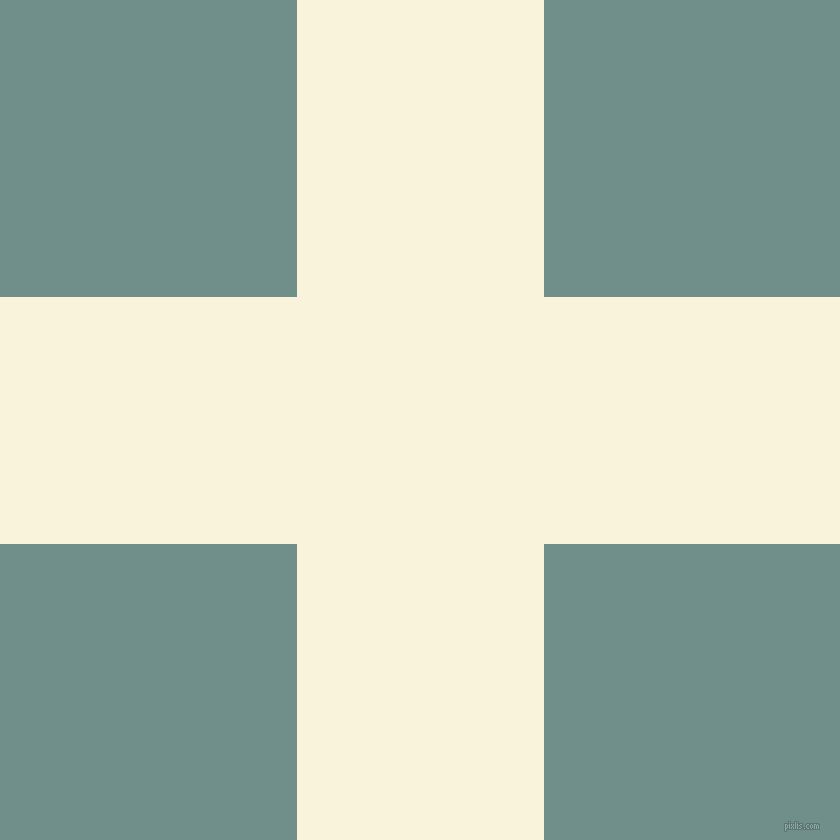 checkered chequered horizontal vertical lines, 247 pixel line width, 593 pixel square size, Off Yellow and Gumbo plaid checkered seamless tileable