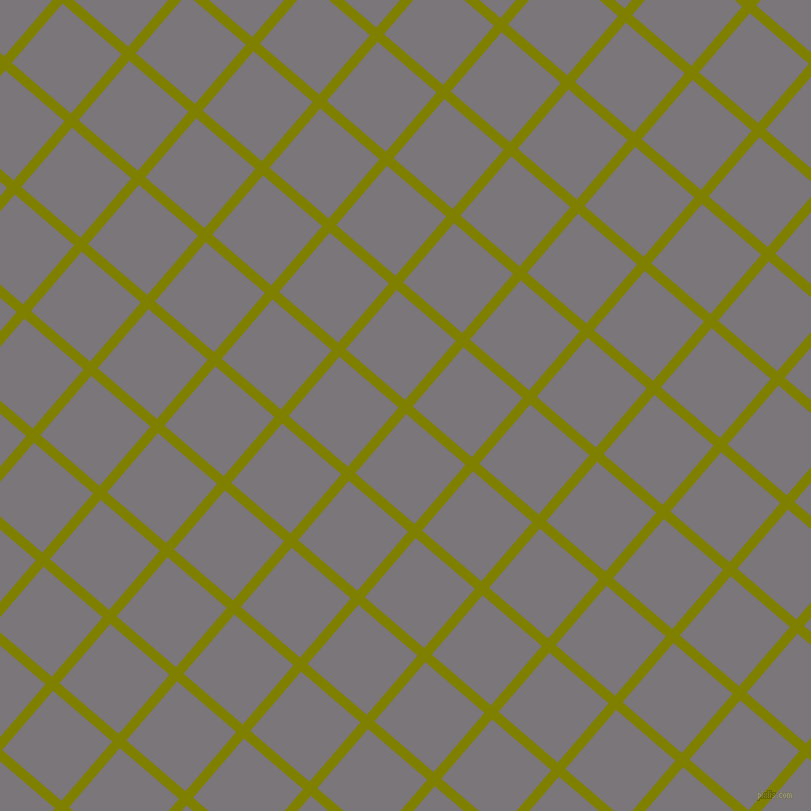 49/139 degree angle diagonal checkered chequered lines, 10 pixel line width, 78 pixel square size, Olive and Monsoon plaid checkered seamless tileable