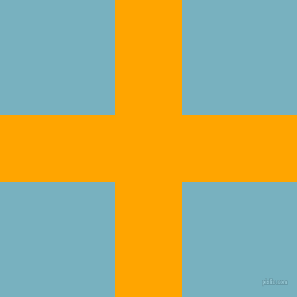 checkered chequered horizontal vertical lines, 94 pixel line width, 322 pixel square size, Orange and Glacier plaid checkered seamless tileable