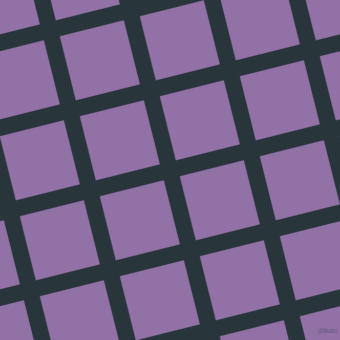 14/104 degree angle diagonal checkered chequered lines, 32 pixel line width, 129 pixel square size, Oxford Blue and Ce Soir plaid checkered seamless tileable