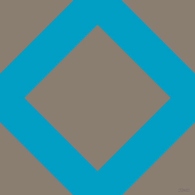 45/135 degree angle diagonal checkered chequered lines, 111 pixel lines width, 336 pixel square size, Pacific Blue and Americano plaid checkered seamless tileable