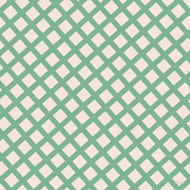 42/132 degree angle diagonal checkered chequered lines, 17 pixel lines width, 35 pixel square size, Padua and Fair Pink plaid checkered seamless tileable