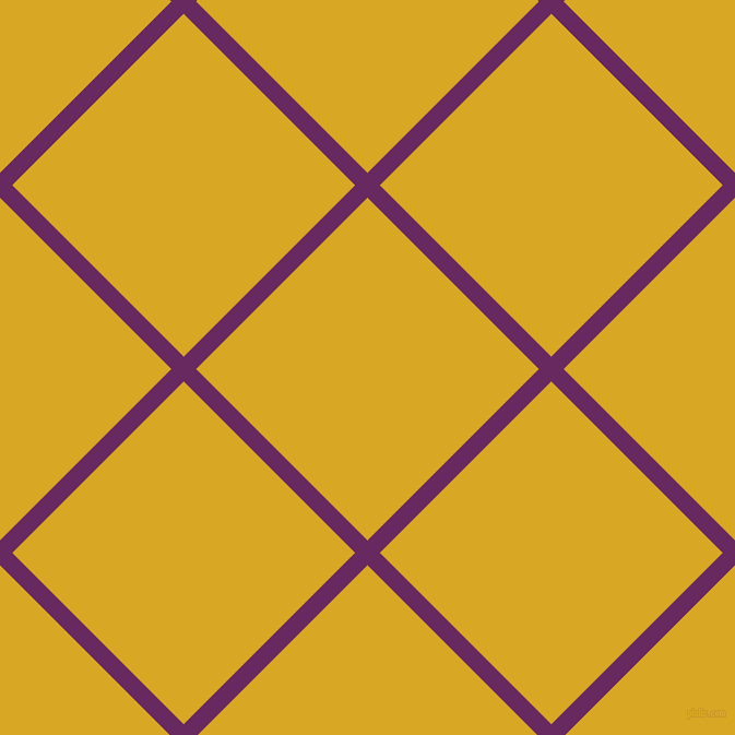 45/135 degree angle diagonal checkered chequered lines, 16 pixel lines width, 222 pixel square size, Palatinate Purple and Galliano plaid checkered seamless tileable