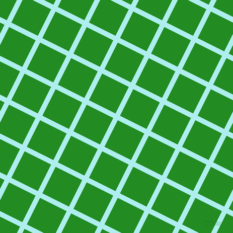 63/153 degree angle diagonal checkered chequered lines, 10 pixel lines width, 59 pixel square size, Pale Turquoise and Forest Green plaid checkered seamless tileable