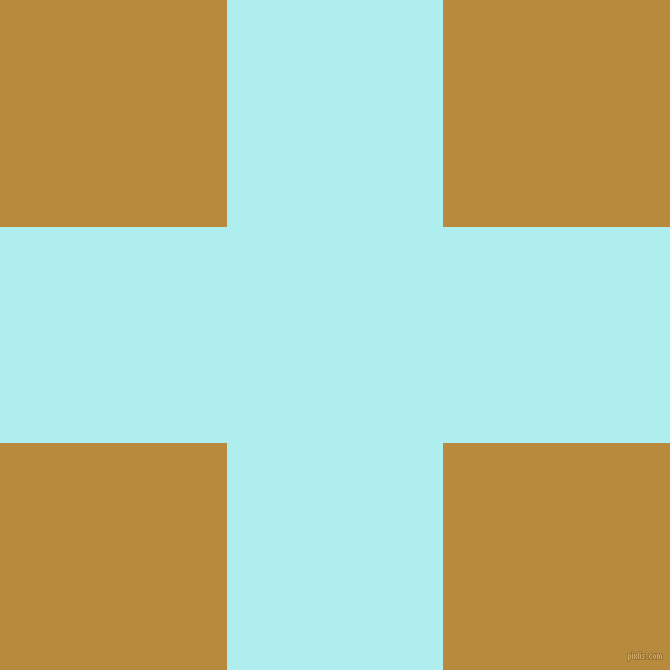 checkered chequered horizontal vertical lines, 216 pixel lines width, 454 pixel square size, Pale Turquoise and Marigold plaid checkered seamless tileable