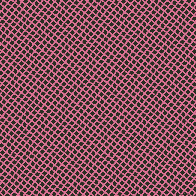 51/141 degree angle diagonal checkered chequered lines, 5 pixel lines width, 12 pixel square size, Pale Violet Red and Pine Tree plaid checkered seamless tileable