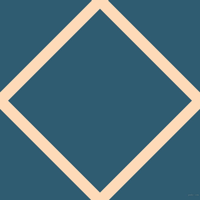 45/135 degree angle diagonal checkered chequered lines, 38 pixel line width, 429 pixel square size, Peach Puff and Blumine plaid checkered seamless tileable