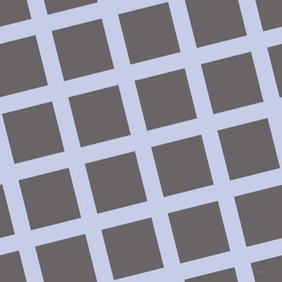 14/104 degree angle diagonal checkered chequered lines, 33 pixel lines width, 102 pixel square size, Periwinkle and Scorpion plaid checkered seamless tileable