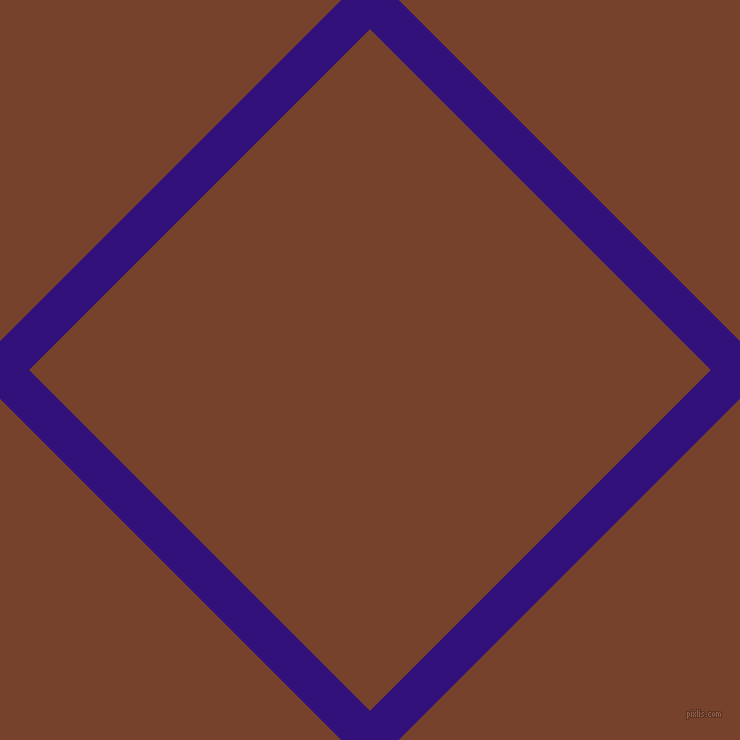 45/135 degree angle diagonal checkered chequered lines, 41 pixel lines width, 482 pixel square size, Persian Indigo and Copper Canyon plaid checkered seamless tileable