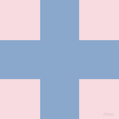 checkered chequered horizontal vertical lines, 132 pixel line width, 271 pixel square size, Polo Blue and Carousel Pink plaid checkered seamless tileable