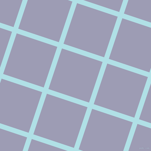 72/162 degree angle diagonal checkered chequered lines, 17 pixel lines width, 148 pixel square size, Powder Blue and Logan plaid checkered seamless tileable