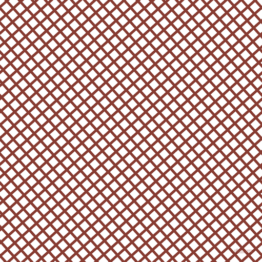 42/132 degree angle diagonal checkered chequered lines, 5 pixel lines width, 14 pixel square size, Prairie Sand and White plaid checkered seamless tileable