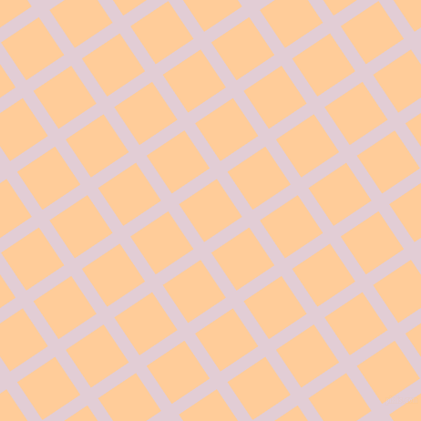 34/124 degree angle diagonal checkered chequered lines, 14 pixel lines width, 50 pixel square size, Prim and Peach-Orange plaid checkered seamless tileable