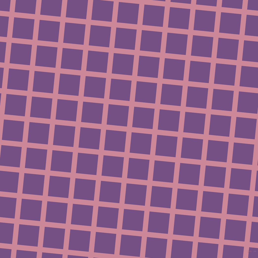 84/174 degree angle diagonal checkered chequered lines, 21 pixel line width, 83 pixel square sizePuce and Affair plaid checkered seamless tileable