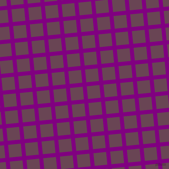 6/96 degree angle diagonal checkered chequered lines, 14 pixel lines width, 44 pixel square size, Purple and Finn plaid checkered seamless tileable