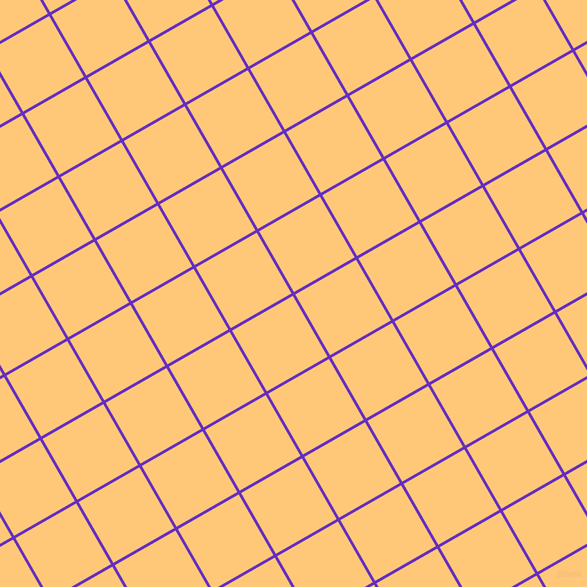 30/120 degree angle diagonal checkered chequered lines, 4 pixel line width, 101 pixel square size, Purple Heart and Chardonnay plaid checkered seamless tileable