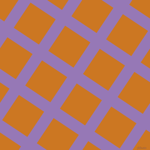 56/146 degree angle diagonal checkered chequered lines, 44 pixel lines width, 117 pixel square size, Purple Mountain