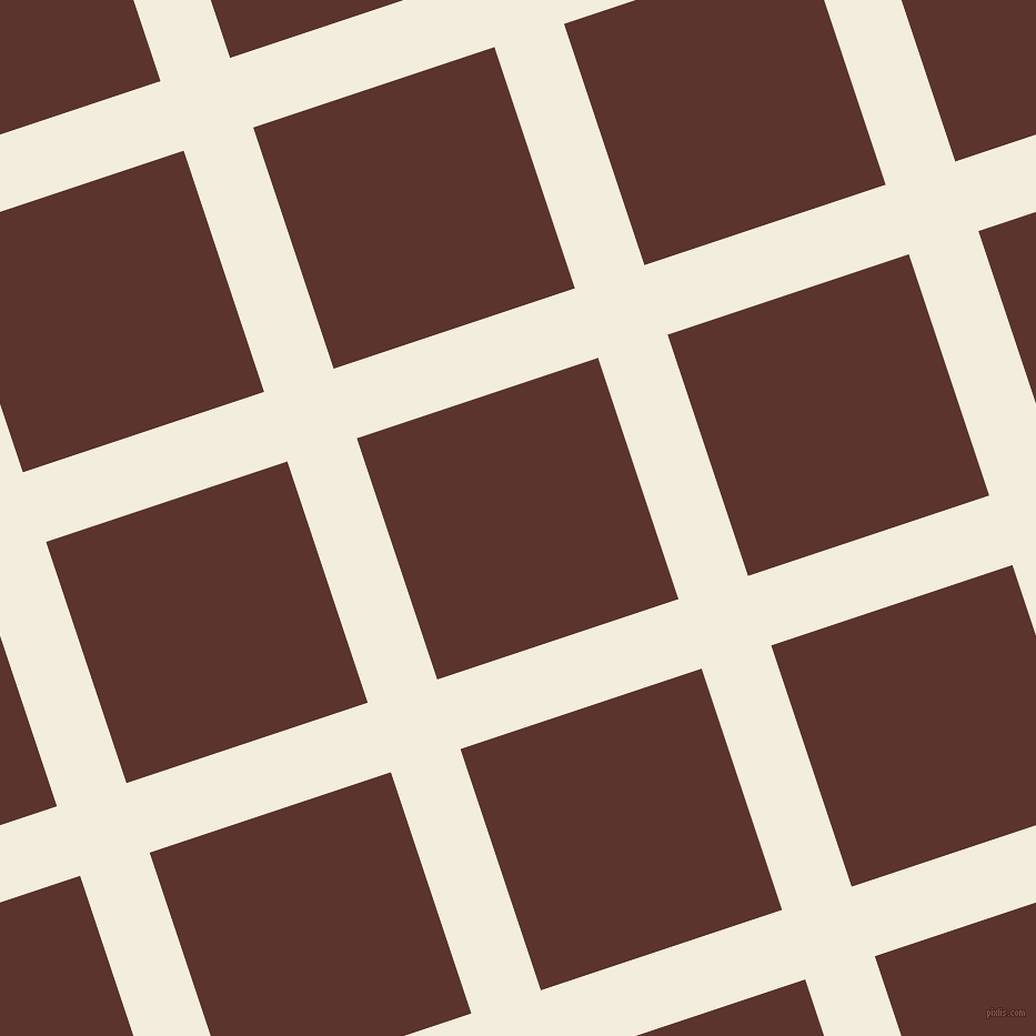 18/108 degree angle diagonal checkered chequered lines, 66 pixel line width, 229 pixel square size, Quarter Pearl Lusta and Redwood plaid checkered seamless tileable